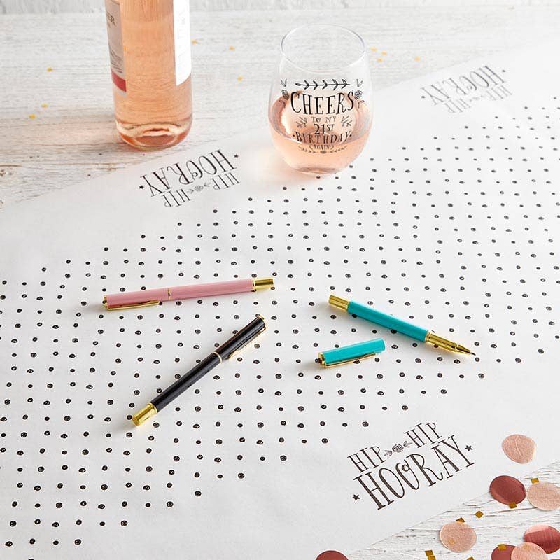 Paper Table Runner - Hip Hip Hooray