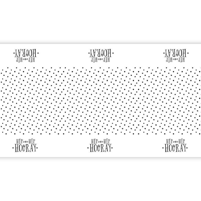 Paper Table Runner - Hip Hip Hooray