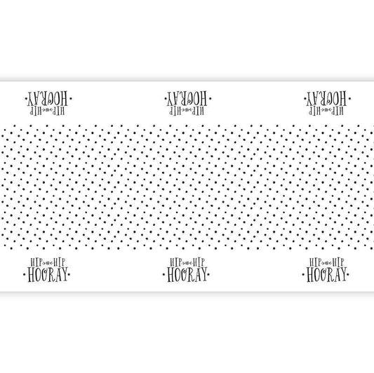 Paper Table Runner - Hip Hip Hooray