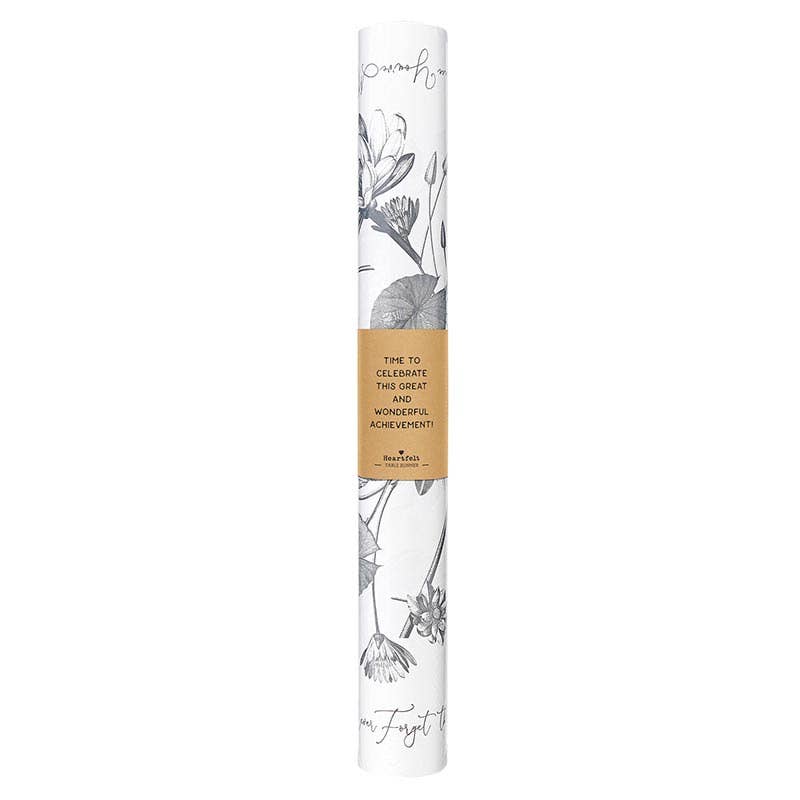 Paper Table Runner - Never Forget