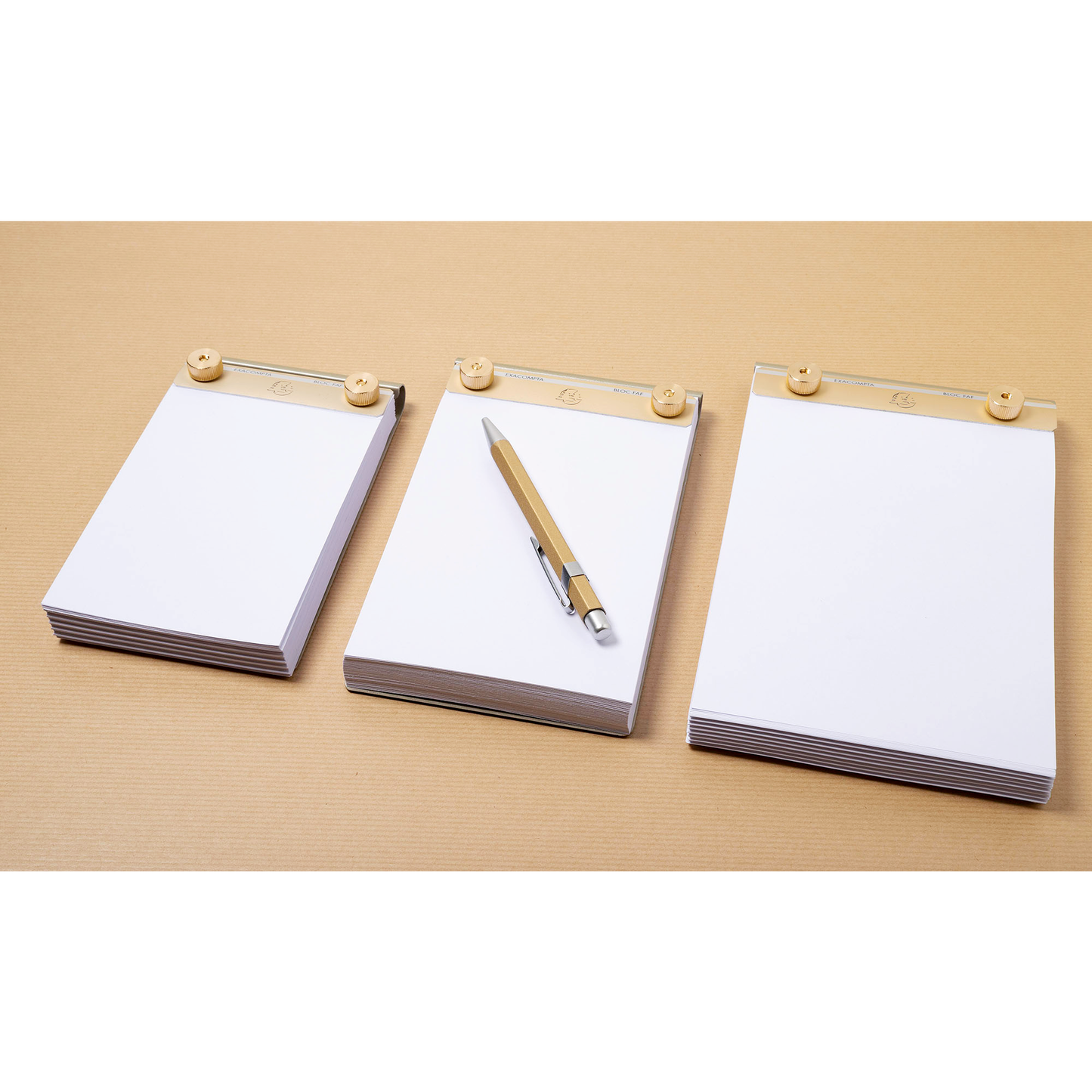 FAF Pad - Fabrique en France Brass Desk Pad - 3 Sizes