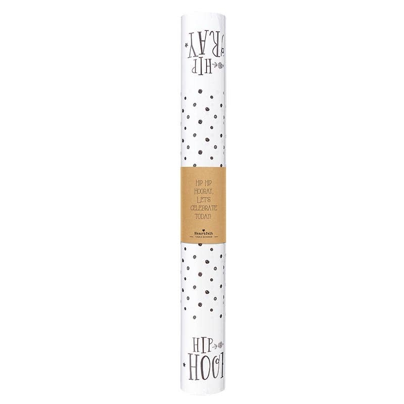 Paper Table Runner - Hip Hip Hooray