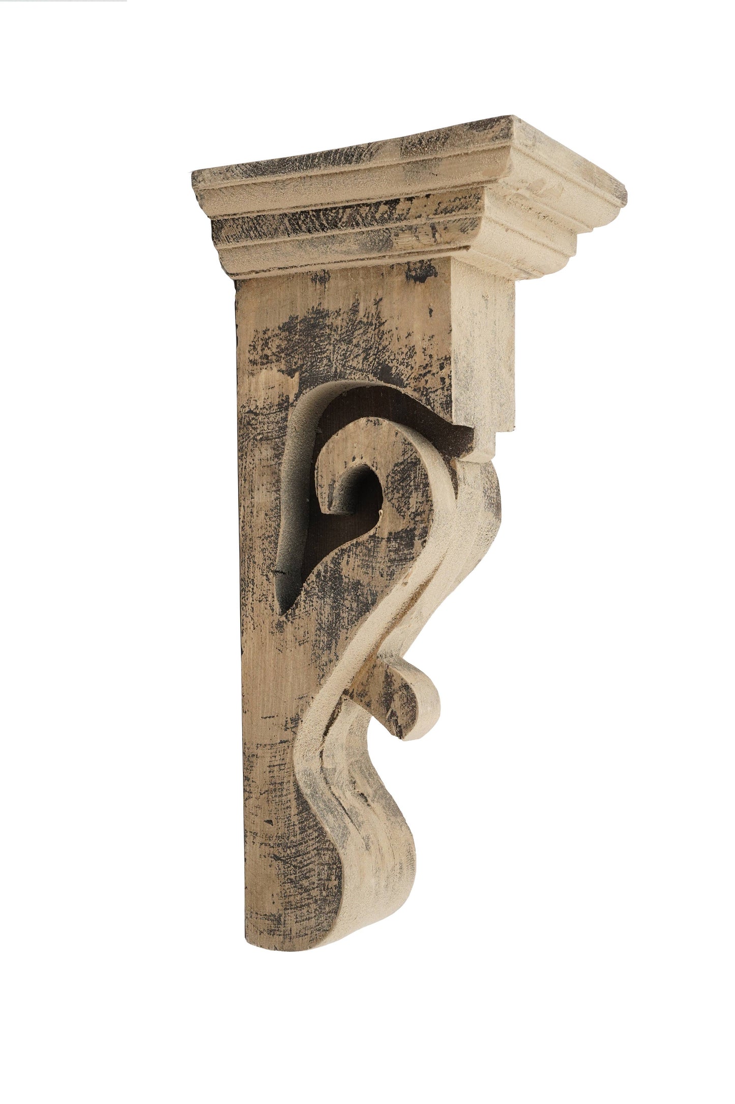 Creekside Farmhouse-Corbel-7Wx8Dx18H-Antiqued White