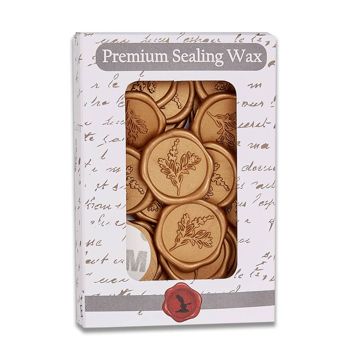 Botanical Adhesive Wax Seal Stickers 1 1/4" - 25 Pk-Multi