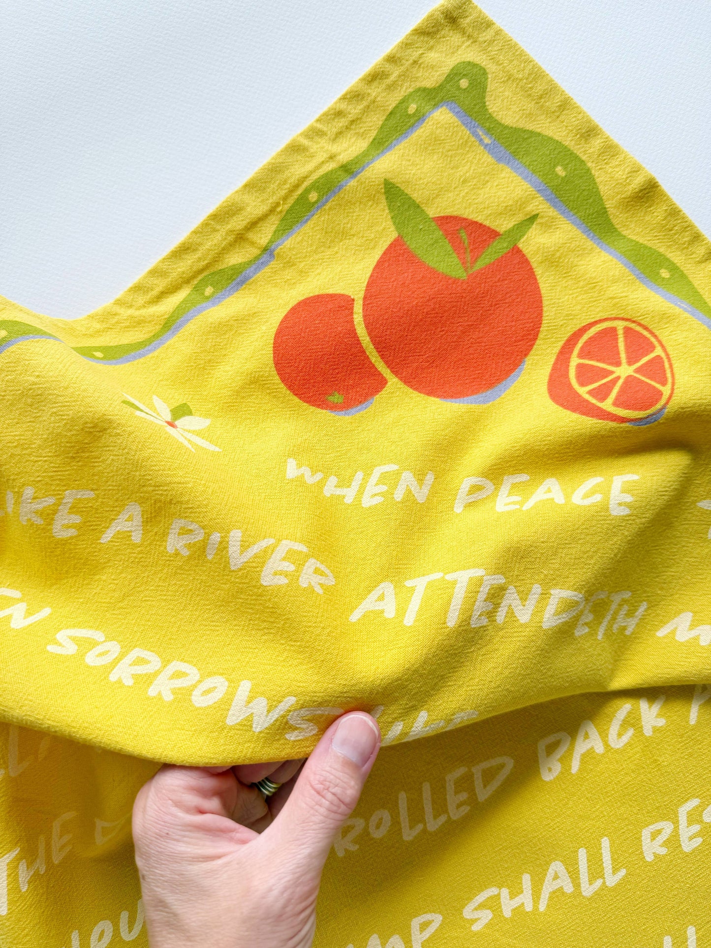 It is Well with My Soul Hymn Tea Towel