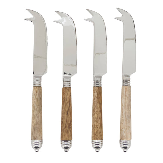 Mango Wood Handle Stainless Steel Cheese Knives