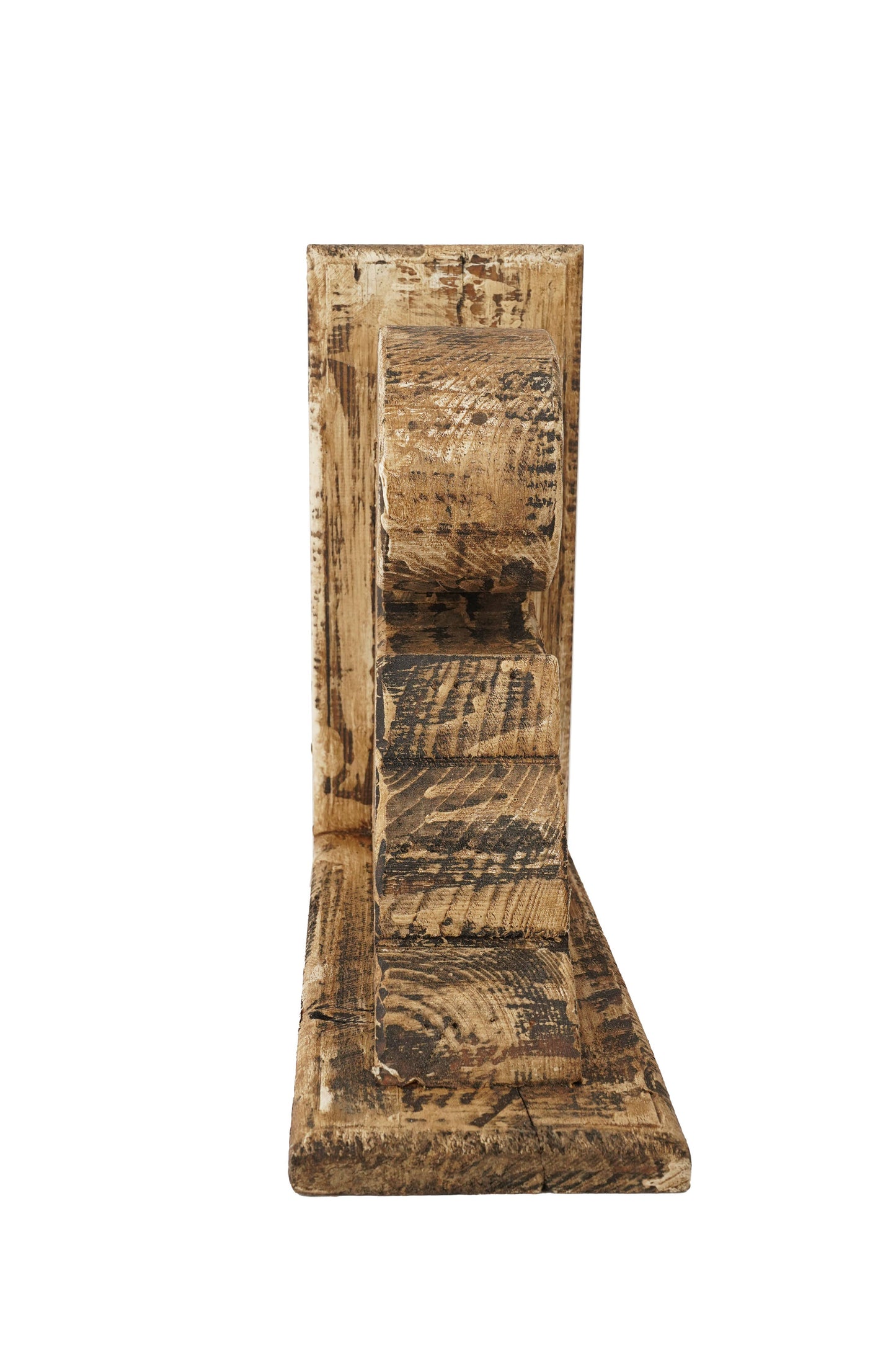 Big Springs Farmhouse-Bookend-Corbel-6Wx12H-Antiqued White
