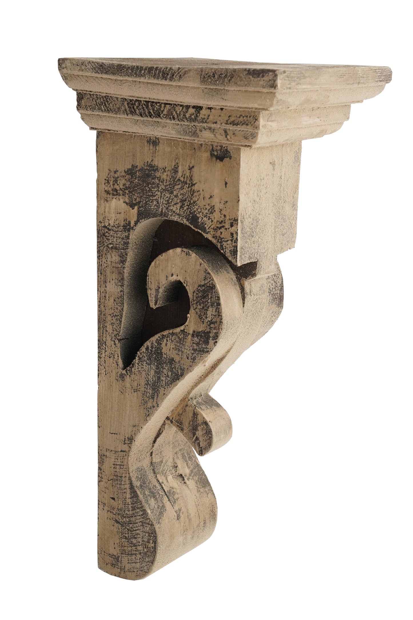 Creekside Farmhouse-Corbel-7Wx8Dx18H-Antiqued White