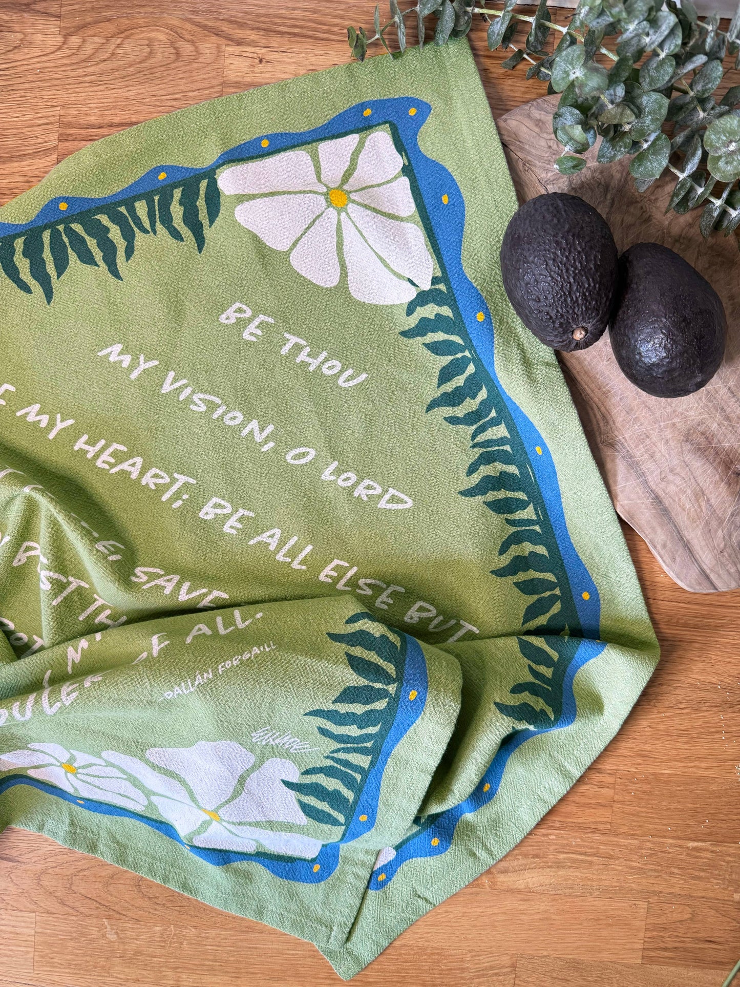 Be Thou My Vision Hymn Tea Towel