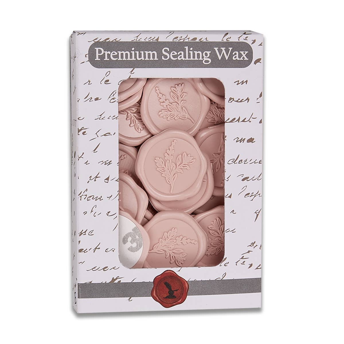 Botanical Adhesive Wax Seal Stickers 1 1/4" - 25 Pk-Multi